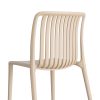 SILLA BEIGE POLIPROPILENO EXTERIOR 47 X 51 X 77,50 CM