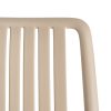 SILLA BEIGE POLIPROPILENO EXTERIOR 47 X 51 X 77,50 CM