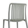 SILLA VERDE POLIPROPILENO EXTERIOR 47 X 51 X 77,50 CM