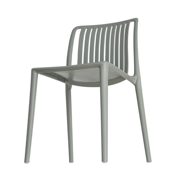 SILLA VERDE POLIPROPILENO EXTERIOR 47 X 51 X 77,50 CM