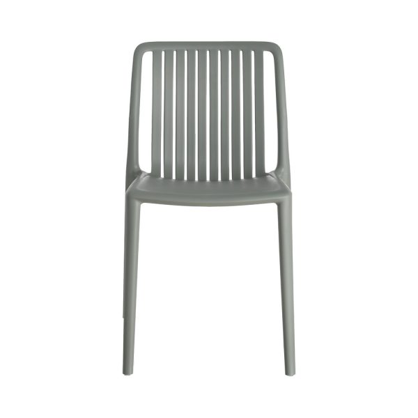 SILLA VERDE POLIPROPILENO EXTERIOR 47 X 51 X 77,50 CM