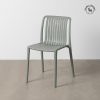 SILLA VERDE POLIPROPILENO EXTERIOR 47 X 51 X 77,50 CM