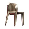 SILLA VERDE POLIPROPILENO EXTERIOR 47 X 51 X 77,50 CM
