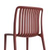 SILLA GRANATE POLIPROPILENO EXTERIOR 47 X 51 X 77,50 CM