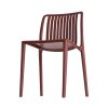 SILLA GRANATE POLIPROPILENO EXTERIOR 47 X 51 X 77,50 CM