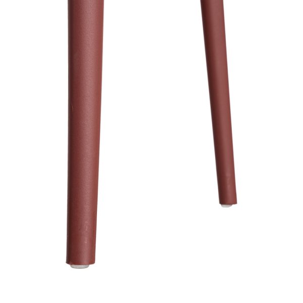 SILLA GRANATE POLIPROPILENO EXTERIOR 47 X 51 X 77,50 CM