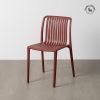 SILLA GRANATE POLIPROPILENO EXTERIOR 47 X 51 X 77,50 CM