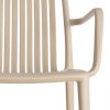SILLA BEIGE POLIPROPILENO EXTERIOR 53 X 50 X 77,50 CM