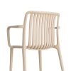 SILLA BEIGE POLIPROPILENO EXTERIOR 53 X 50 X 77,50 CM
