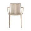 SILLA BEIGE POLIPROPILENO EXTERIOR 53 X 50 X 77,50 CM