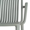 SILLA VERDE POLIPROPILENO EXTERIOR 53 X 50 X 77,50 CM