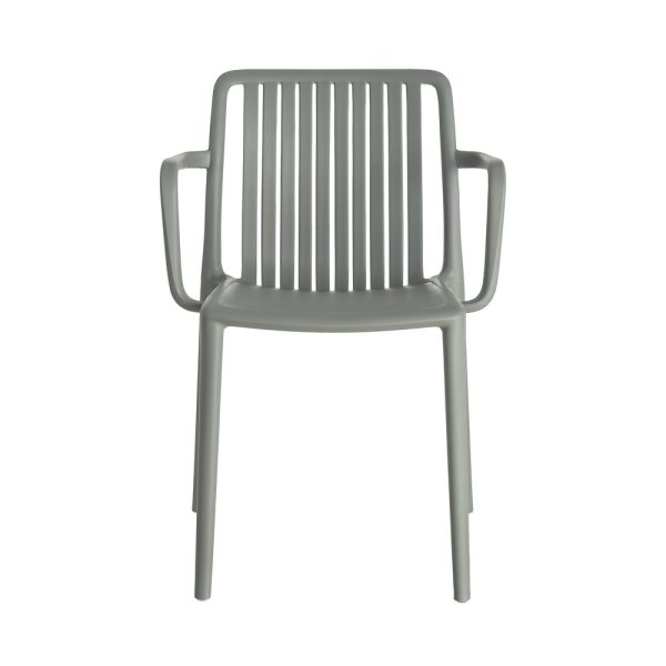 SILLA VERDE POLIPROPILENO EXTERIOR 53 X 50 X 77,50 CM