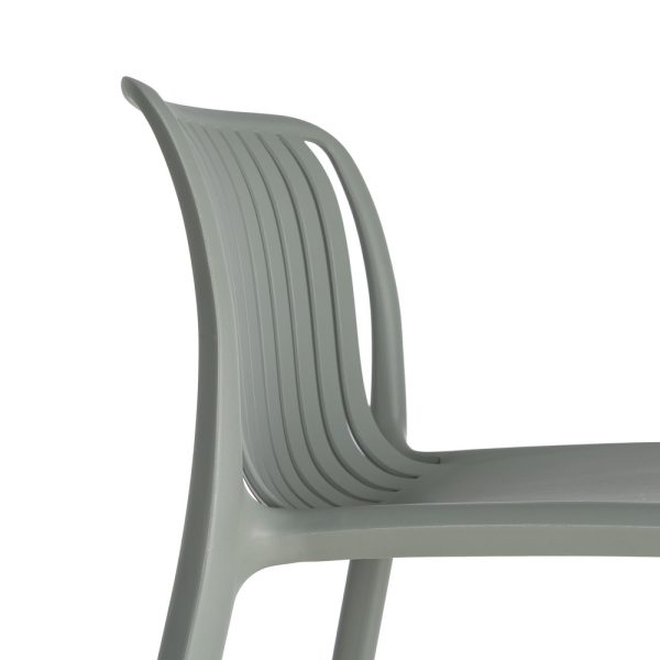 TABURETE VERDE POLIPROPILENO EXTERIOR 52 X 55 X 100 CM