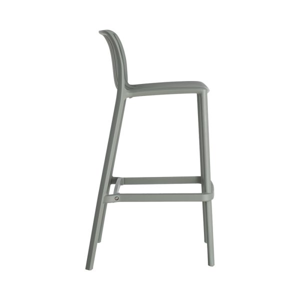 TABURETE VERDE POLIPROPILENO EXTERIOR 52 X 55 X 100 CM