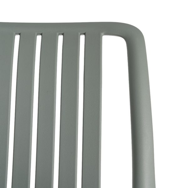 TABURETE VERDE POLIPROPILENO EXTERIOR 52 X 55 X 100 CM
