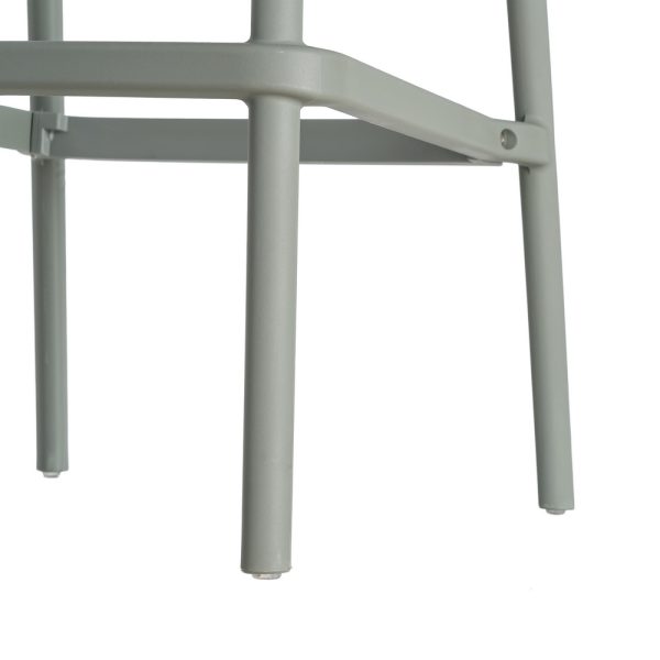 TABURETE VERDE POLIPROPILENO EXTERIOR 52 X 55 X 100 CM