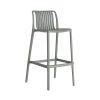 TABURETE VERDE POLIPROPILENO EXTERIOR 52 X 55 X 100 CM