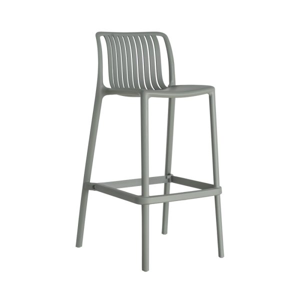 TABURETE VERDE POLIPROPILENO EXTERIOR 52 X 55 X 100 CM