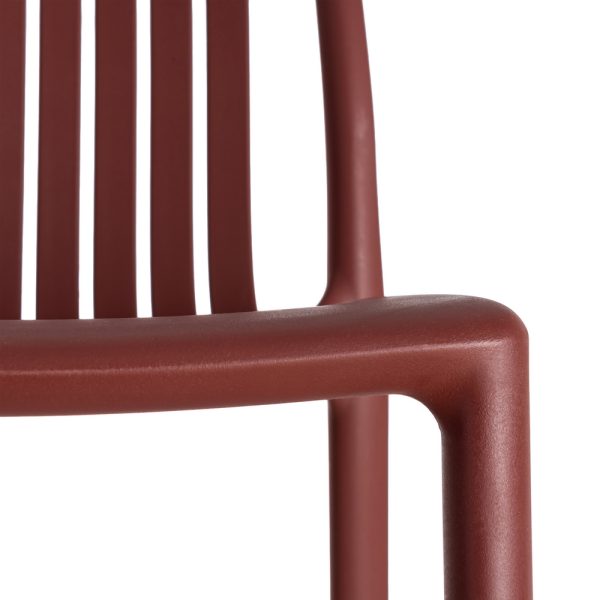 TABURETE GRANATE POLIPROPILENO EXTERIOR 52 X 55 X 100 CM