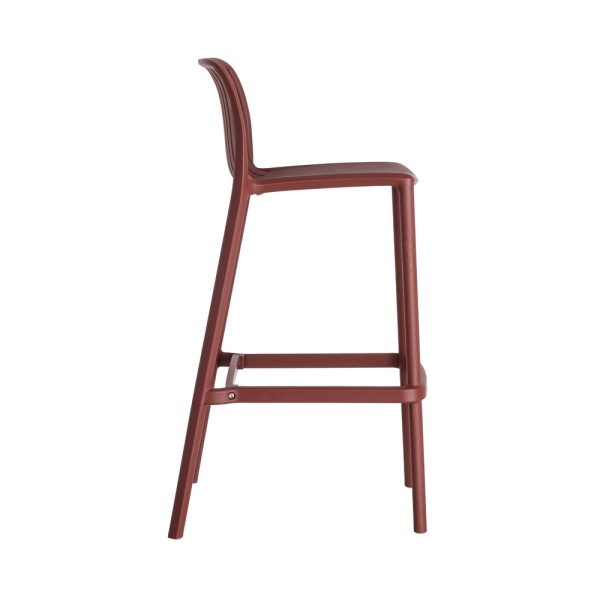 TABURETE GRANATE POLIPROPILENO EXTERIOR 52 X 55 X 100 CM