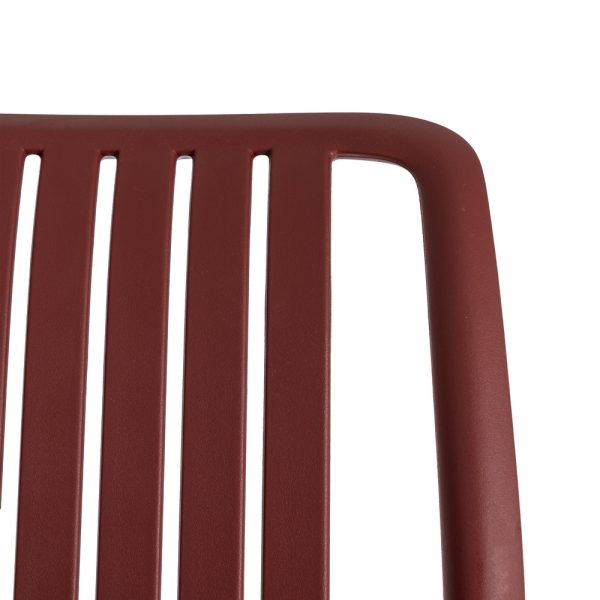 TABURETE GRANATE POLIPROPILENO EXTERIOR 52 X 55 X 100 CM