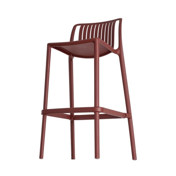 TABURETE GRANATE POLIPROPILENO EXTERIOR 52 X 55 X 100 CM