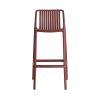 TABURETE GRANATE POLIPROPILENO EXTERIOR 52 X 55 X 100 CM