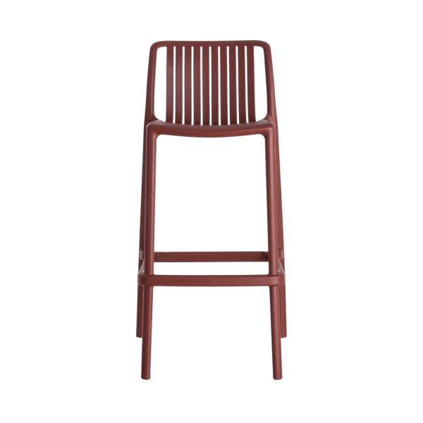 TABURETE GRANATE POLIPROPILENO EXTERIOR 52 X 55 X 100 CM