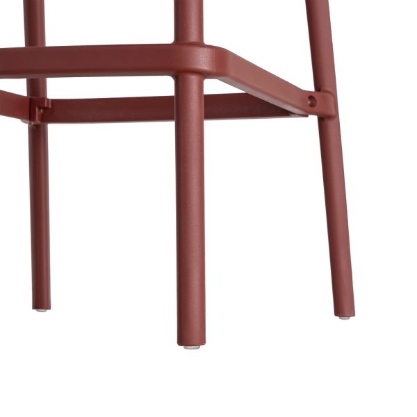 TABURETE GRANATE POLIPROPILENO EXTERIOR 52 X 55 X 100 CM