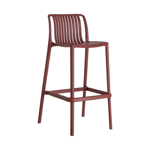 TABURETE GRANATE POLIPROPILENO EXTERIOR 52 X 55 X 100 CM