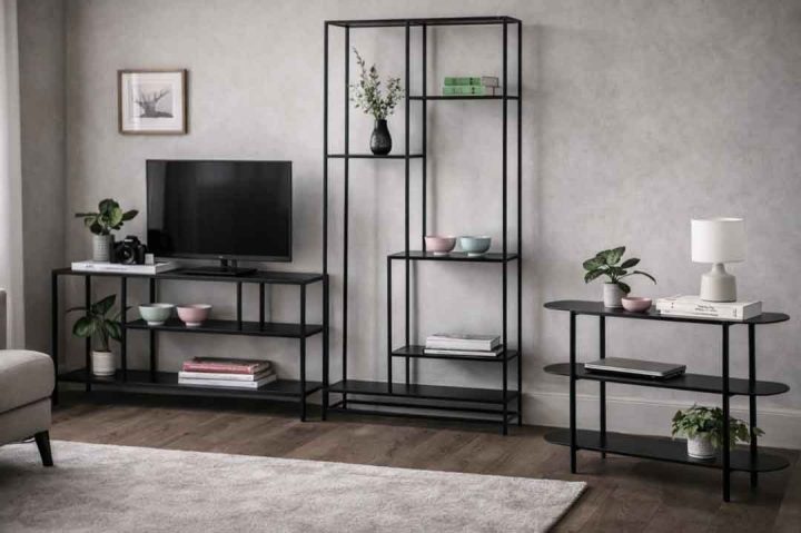 APARADOR NATURAL MADERA DE MANGO 160 X 45 X 70 CM