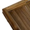MESA AUXILIAR NATURAL BAMBÚ SALÓN 56 X 56 X 50 CM