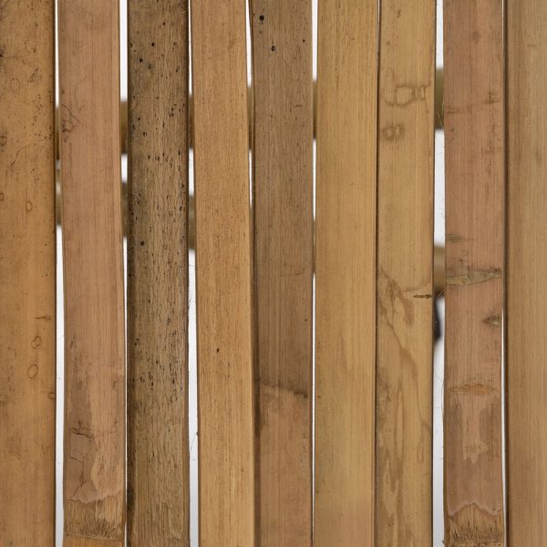 MESA AUXILIAR NATURAL BAMBÚ SALÓN 56 X 56 X 50 CM