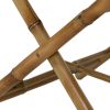 MESA AUXILIAR NATURAL BAMBÚ SALÓN 56 X 56 X 50 CM