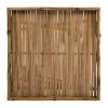 MESA AUXILIAR NATURAL BAMBÚ SALÓN 56 X 56 X 50 CM
