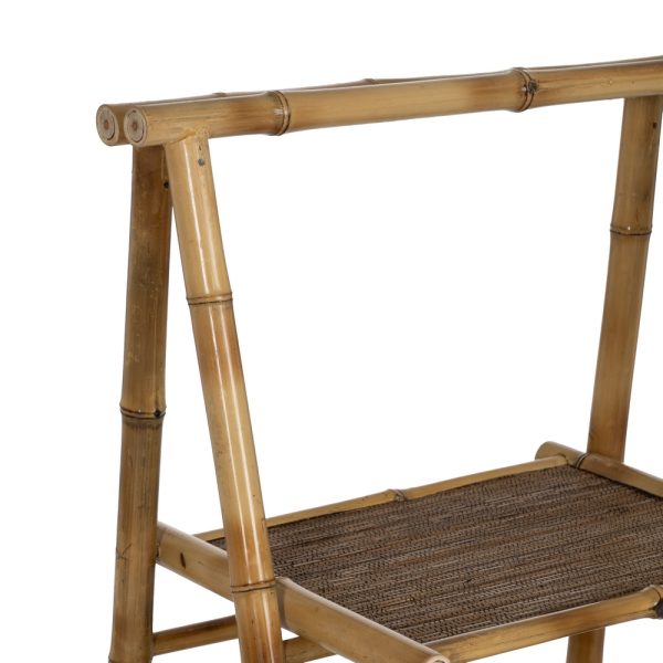 ESTANTERÍA NATURAL BAMBÚ DECORACIÓN 48 X 45 X 100 CM