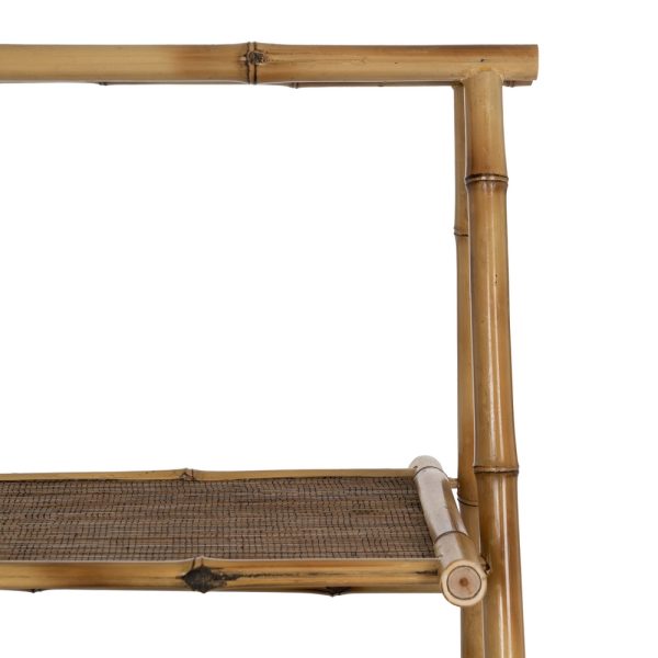 ESTANTERÍA NATURAL BAMBÚ DECORACIÓN 48 X 45 X 100 CM