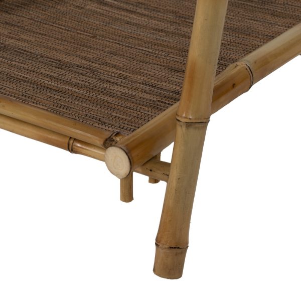 ESTANTERÍA NATURAL BAMBÚ DECORACIÓN 48 X 45 X 100 CM