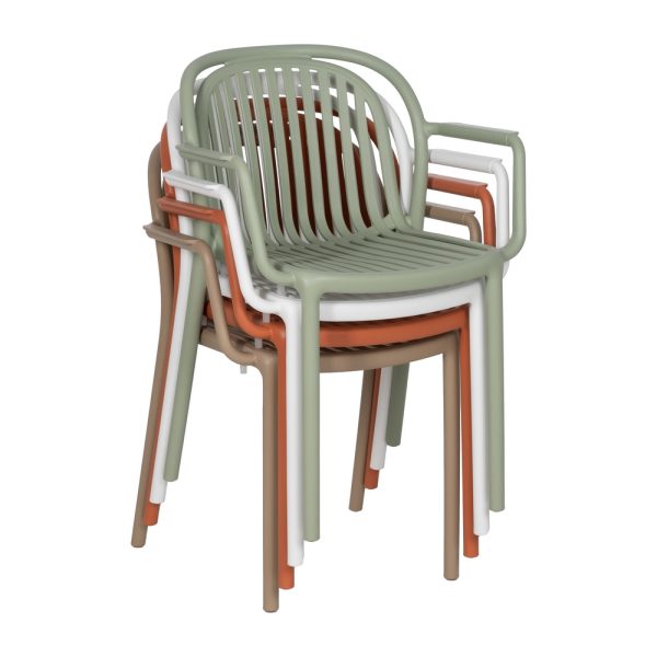 SILLA APILABLE POLIPROPILENO CONTRACT 57 X 57 X 78 CM