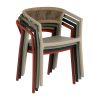 614705-02 SILLA APILABLE ANTRACITA POLIPROPILENO 56 X 54 X 75,50 CM