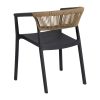 614705-04 SILLA APILABLE ANTRACITA POLIPROPILENO 56 X 54 X 75,50 CM