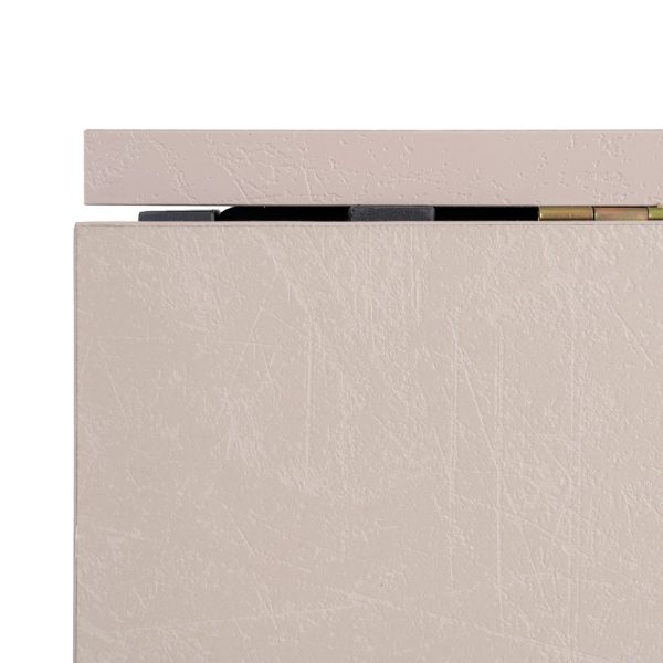 MESA PLEGABLE PLEGABLE NEGRO-CREMA 148 X 71 X 74 CM