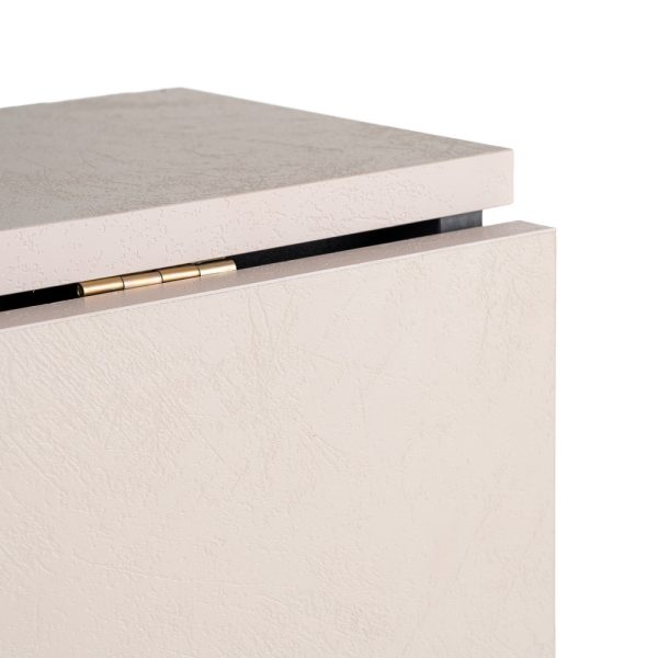 MESA PLEGABLE PLEGABLE NEGRO-CREMA 148 X 71 X 74 CM