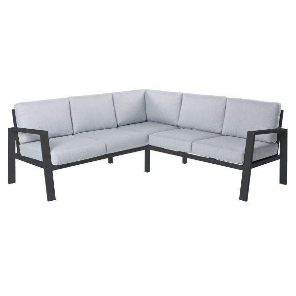 RINCONERA THAIS ALUMINIO GRAFITO 195 X 195 X 73,60 CM