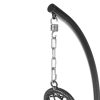 SILLA LÁGRIMA DIDO CON MÁSTIL NEGRO 104 X 104 X 192 CM