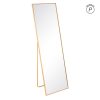 ESPEJO ORO ALUMINIO-CRISTAL DECORACIÓN 50 X 2,50 X 160 CM