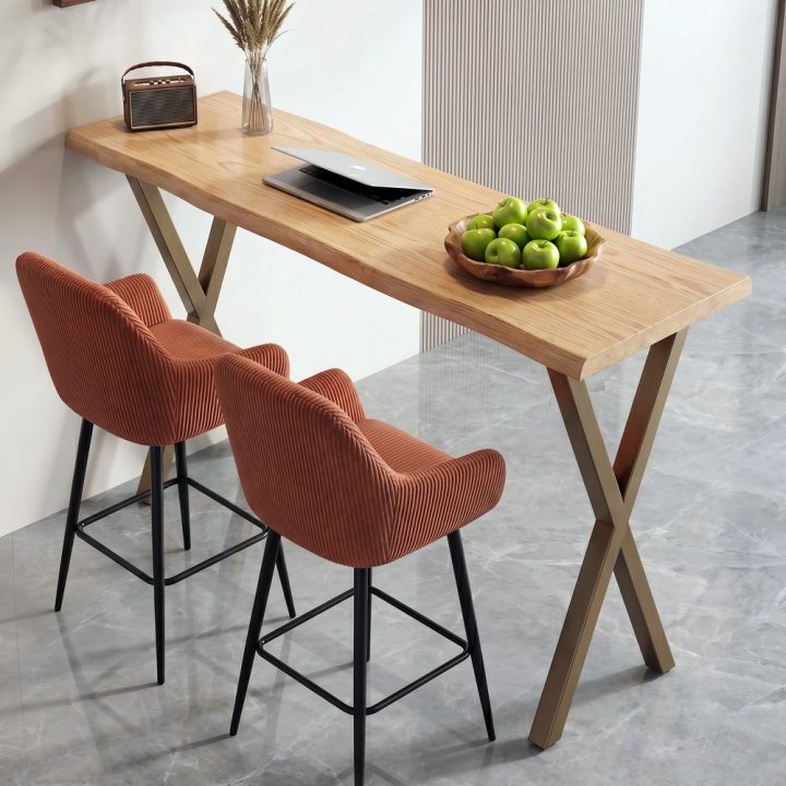 MESA ALTA DM-METAL SALÓN 110 X 60 X 106 CM