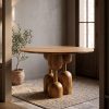MESA COMEDOR MADERA DE MANGO SALÓN 120 X 120 X 76 CM