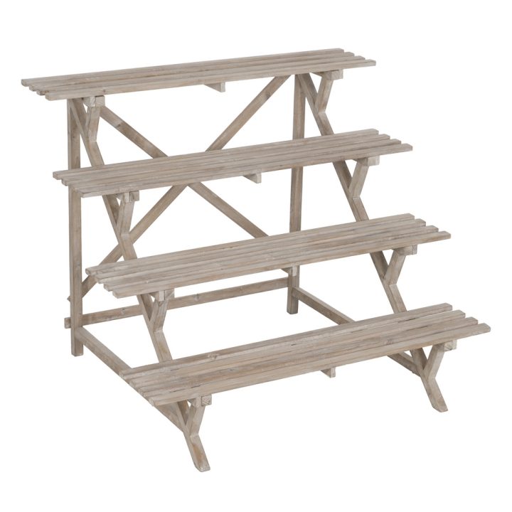 ESTANTERÍA NATURAL MADERA 100 X 80 X 82 CM