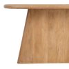 MESA COMEDOR NATURAL MADERA DE MANGO 180 X 90 X 76 CM